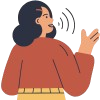 Speaking icon